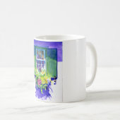 Windows-Aquarell Kaffeetasse (VorderseiteRechts)