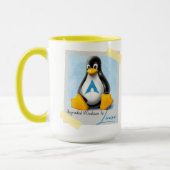 Windows Arch Linux Tux aktualisiert Tasse (Links)