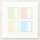 Windows-Betriebssystem Microsoft Glasuntersetzer (Rückseite)