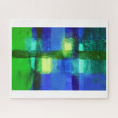 Windows by Maderi - Abstrakte Kunst Puzzle (Horizontal)