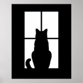 Windows Cat Klicken Sie auf Anpassen Wählen Sie ei Poster (Vorne)
