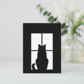 Windows Cat Klicken Sie auf Anpassen Wählen Sie ei Postkarte (Stehend Vorderseite)