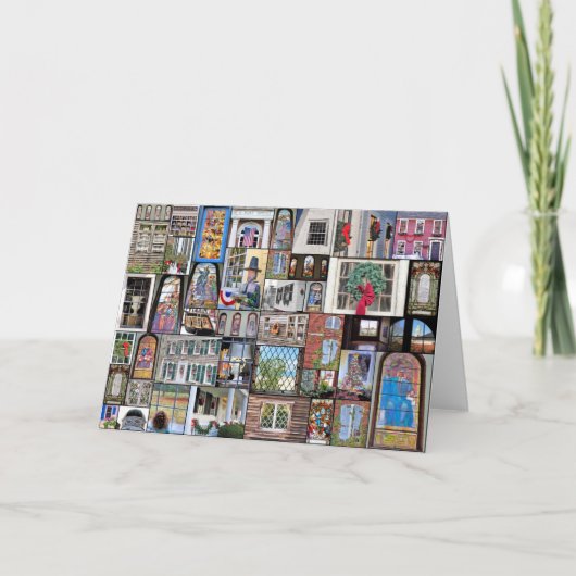 Windows-Collage Karte (Vorderseite)