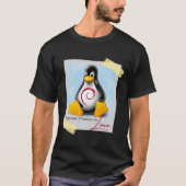 Windows Debian Linux Tux aktualisiert T-Shirt (Vorderseite)
