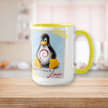 Windows Debian Linux Tux aktualisiert Tasse<br><div class="desc">Hatte genug von erzwungenen Windows-Aktualisierungen, die Ihren Workflow stören? Nehmen Sie die aktualisierte Windows Debian Linux Tux-Tasse - Ihr ehrenvolles Abzeichen für den Umstieg auf die Open-Source-Freiheit von Linux. Keine frustrierenden Windows Updates, die Ihren Strom brechen. Mit dieser Tasse können Sie stolz Ihre Linux-Loyalität zeigen und anderen inspiriert werden, den...</div>