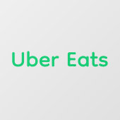 Windows-Decke für den Treiber für Uber-Eats Fensteraufkleber (Blatt)
