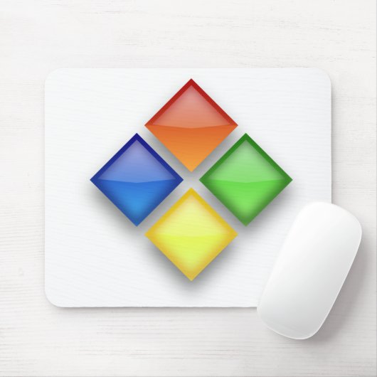 Windows-Diamant Mousepad (Mit Mouse)