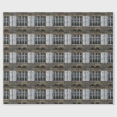 Windows Dinan, Bretagne, Frankreich Geschenkpapier (Flach)