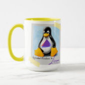 Windows Endevour OS Tux aktualisiert Tasse (Links)