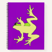 Windows Frog Notebook Notizblock (Vorderseite)