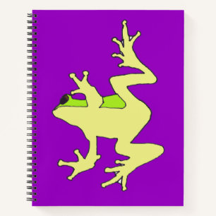 Windows Frog Notebook Notizblock