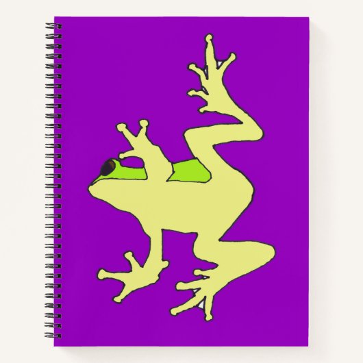 Windows Frog Notebook Notizblock (Vorderseite)