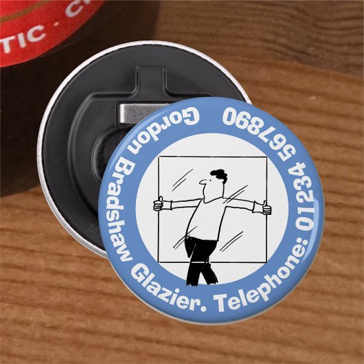 Windows Glass & Glazing für den Glazier. Flaschenöffner