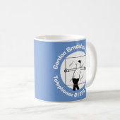 Windows Glass & Glazing für den Glazier. Kaffeetasse (VorderseiteRechts)