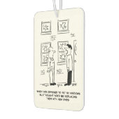 Windows hineinstecken. Ein Missverständnis. Autolufterfrischer (Links)