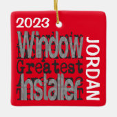 Windows Installer Extraordinaire CUSTOM Keramikornament (Vorderseite)