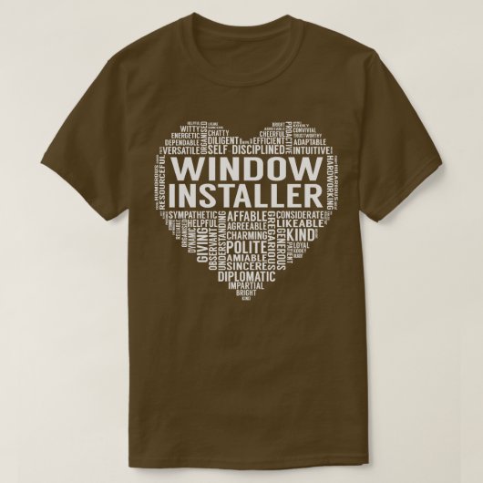 Windows Installer-Herz T-Shirt (Design vorne)
