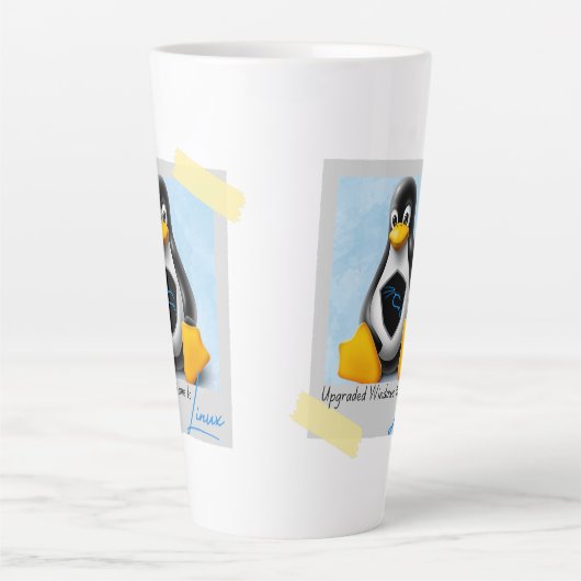 Windows Kali Linux Tux aktualisiert Milchtasse (Vorderseite)