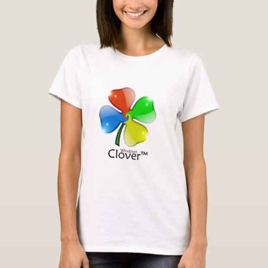 Windows-Klee-Ausgabe T-Shirt (Vorderseite)