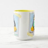 Windows Manjaro Linux Tux aktualisiert Tasse (Zentrum)