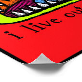 Windows-Monster drucken Poster (Ecke)