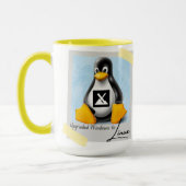 Windows MX Linux Tux aktualisiert Tasse (Links)