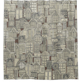 Windows-Nummer Duschvorhang