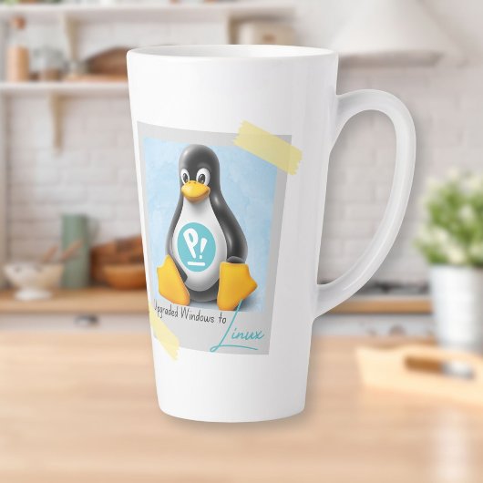 Windows PopOS Tux aktualisiert Milchtasse