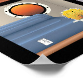 Windows-Poster - Schwarze Grenze Poster (Ecke)