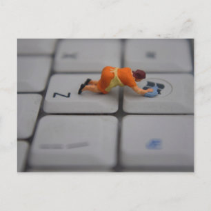 Windows reinigen postkarte