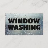 Windows-Reinigungskarte Visitenkarte (Vorderseite)