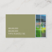 Windows Replacement Installer Company Visitenkarte (Rückseite)