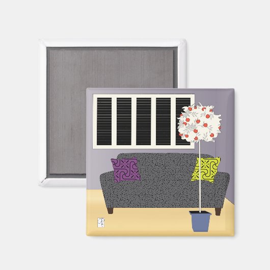 Windows Shutters Magnet (Vorderseite/Rückseite)