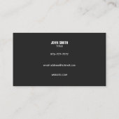 Windows Slogans Business Cards Visitenkarte (Rückseite)