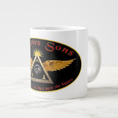 Windows Sons Logo-Tasse Jumbo-Tasse (Vorderseite Rechts)