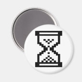 Windows-Stundenglas Magnet (Vorderseite/Rückseite)