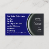 Windows Tinting Business Cards Visitenkarte (Vorderseite)