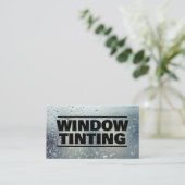 Windows Tinting Custom QR Business Card Visitenkarte (Stehend Vorderseite)