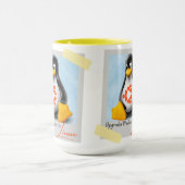 Windows Ubuntu Linux Tux aktualisiert Tasse (Zentrum)