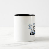 Windows, Wäscherei oder Einkaufen! Zweifarbige Tasse (Mittel)