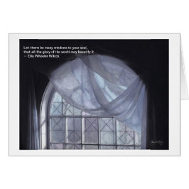 "Windows zu Ihrem Soul" Karte