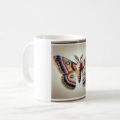 Windowwinged moth 121024IREF249 - Watercolor Kaffeetasse (Vorderseite Links)