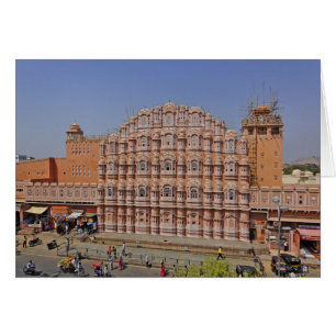 Windpalast (Hawa Mahal), Jaipur, Indien,