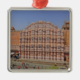 Windpalast (Hawa Mahal), Jaipur, Indien, Ornament Aus Metall