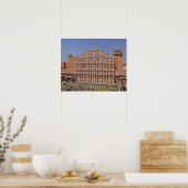 Windpalast (Hawa Mahal), Jaipur, Indien, Poster (Küche)