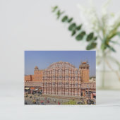 Windpalast (Hawa Mahal), Jaipur, Indien, Postkarte (Stehend Vorderseite)