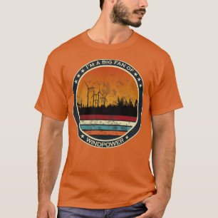 Windpark für erneuerbare Energien im Wald bei Sonn T-Shirt