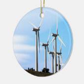Windpark Mojave Tehachapi Power Keramik Ornament (Links)