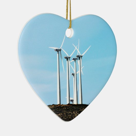 Windpark Mojave Tehachapi Power Keramik Ornament (Rechts)