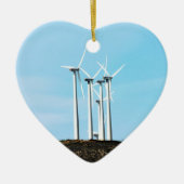 Windpark Mojave Tehachapi Power Keramik Ornament (Vorne)